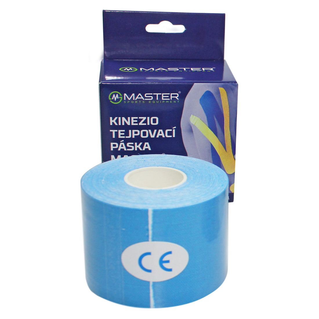 MASTER kinezio tejp 5 cm x 5 m - modrá