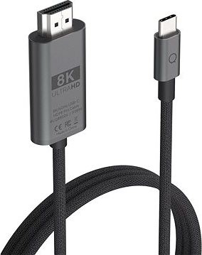 LINQ 8 K/60 Hz USB-C to HDMI Pro Cable 2m – Space Grey