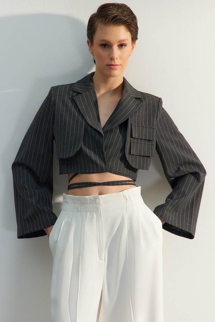Dámske sako Trendyol Striped