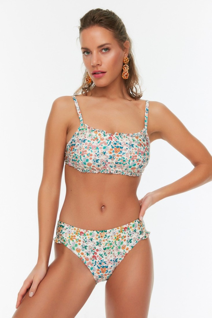 Trendyol Bikini Set - Multicolored - Floral