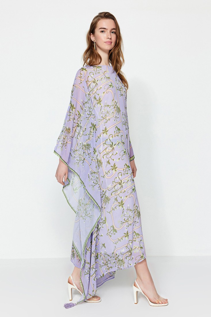 Dámske šaty Trendyol Violet