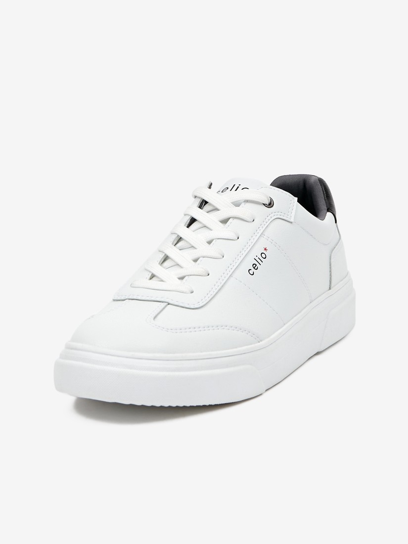 Celio White Leisure Sneakers - Men
