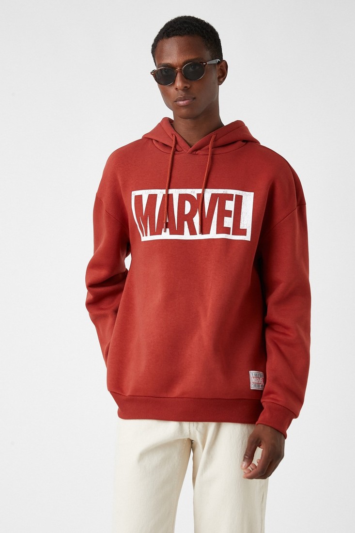 Koton Sweatshirt - Orange - Relaxed fit
