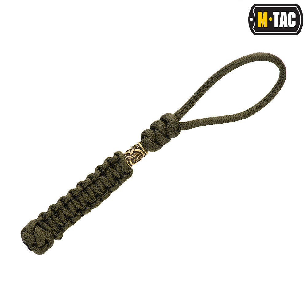 Šnúrka na nôž M-Tac Lanyard Loopy Scandinavian - olivová