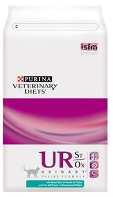 Purina Pro Plan Veterinary Diets Feline UR ST/OX - Urinary morské ryby - výhodné balenie: 2 x 5 kg