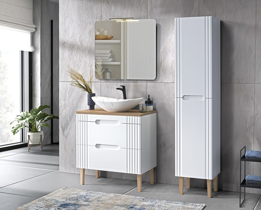 ArtCom Kúpeľňový komplet FIJI White | 80/1