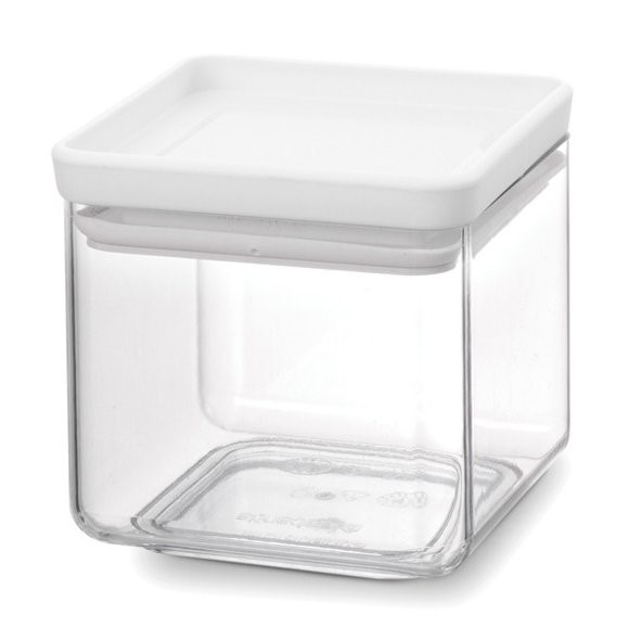 Dóza Square Brabantia svetlo šedé veko 0,7 l