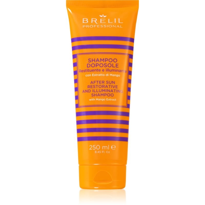 Brelil Numéro Solaire After Sun Shampoo vyživujúci šampón pre vlasy namáhané chlórom, slnkom a slanou vodou 250 ml