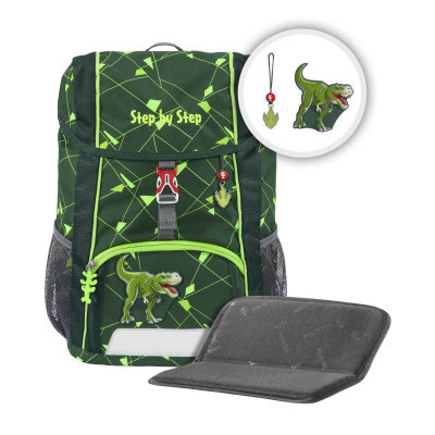 Detský ruksak Step by Step Kid SHINE, Nočný Dino Tyro