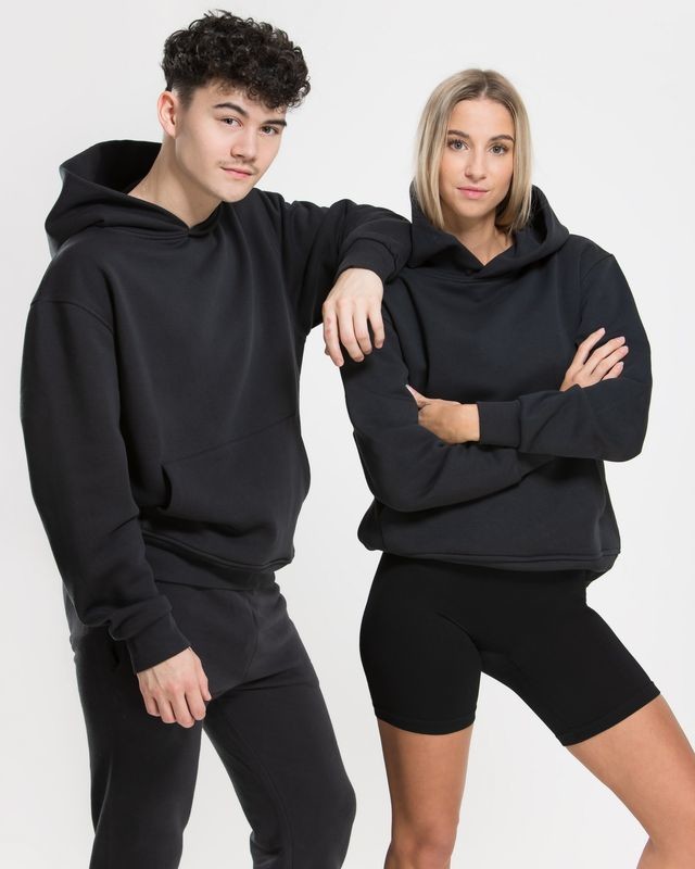 Vilgain Heavy Brushed Hoodie L black