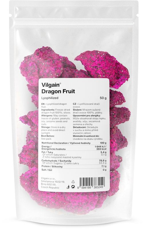Vilgain Dračie ovocie lyofilizované 50 g