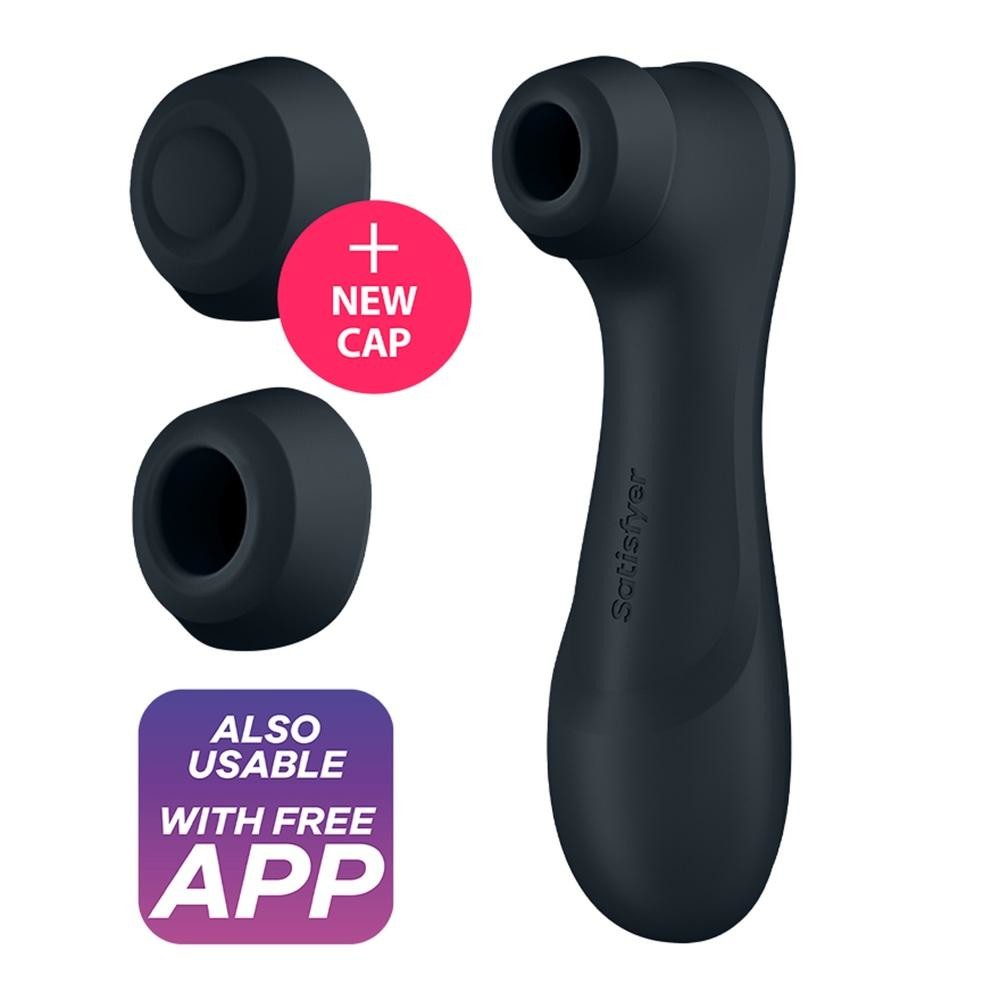 Satisfyer Pro 2 Generation 3 Bluetooth/App Stimulátor na klitoris - Black