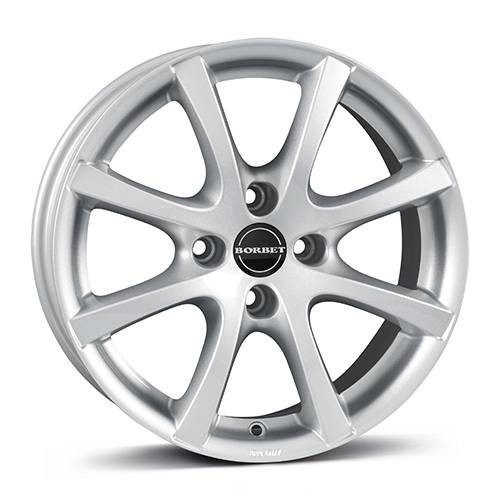 Borbet LV4 - kristalovo strieborny 6.5 15 4x108 ET35