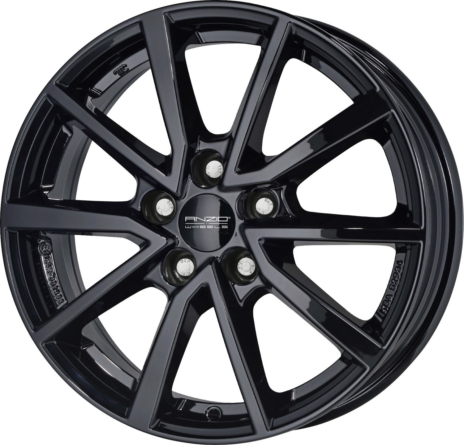 Anzio VECTOR farba: diamond-black 7 17 5x112 ET40