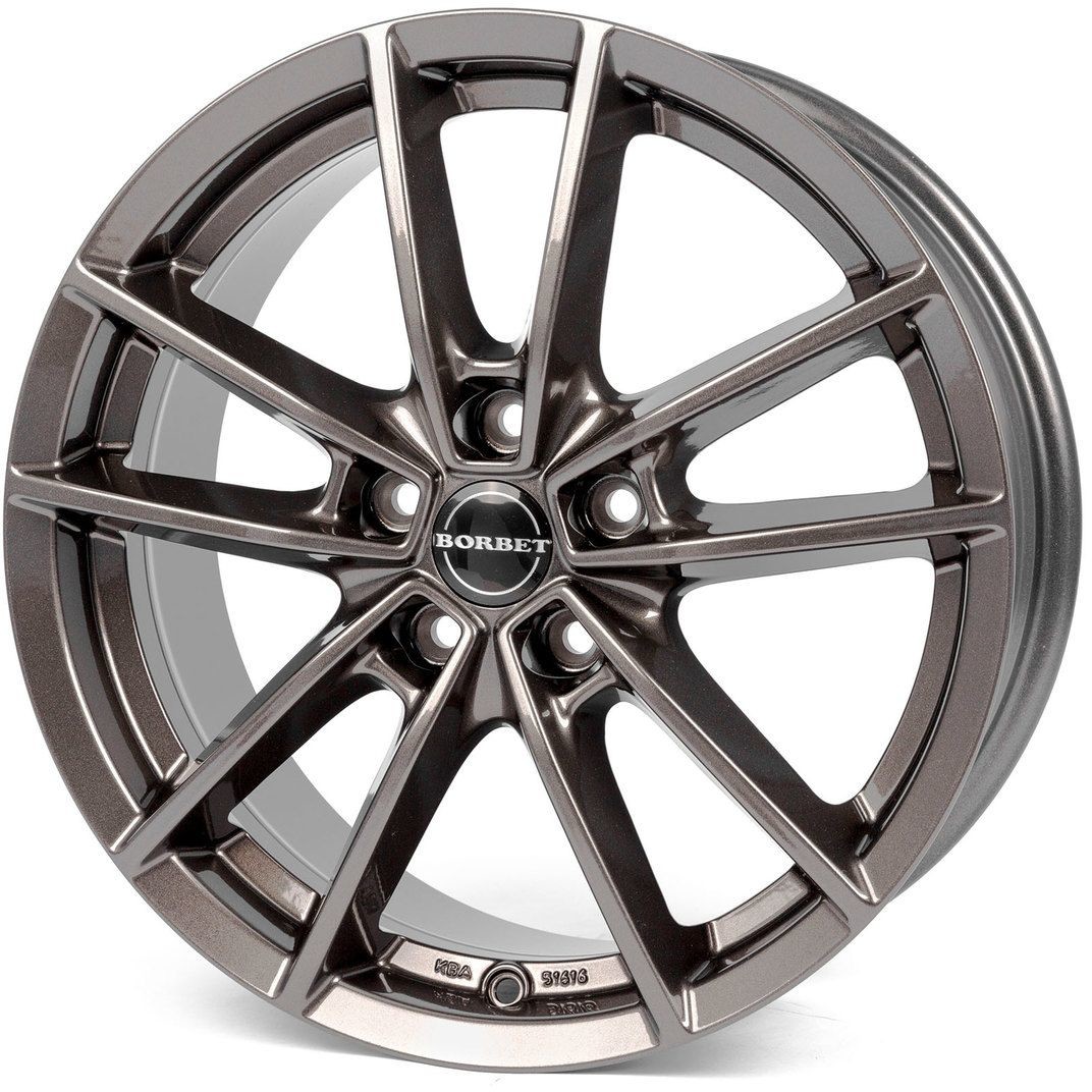 Borbet W - mistral antrazit leskly 8 19 5x112 ET37