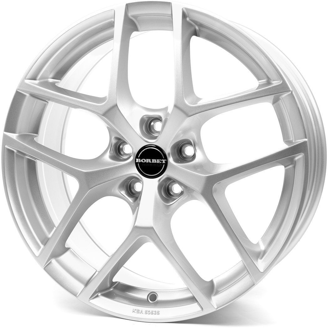 Borbet Y - kristalovo strieborny 6.5 16 5x100 ET38