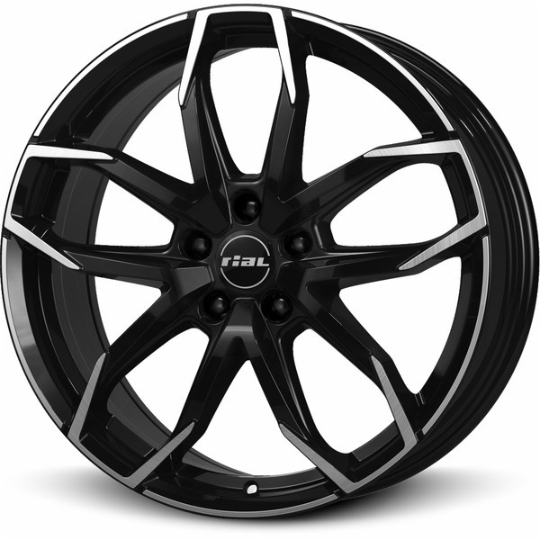 Rial Lucca farba: DBF - lesteny cierne matny 6.5 17 4x108 ET32