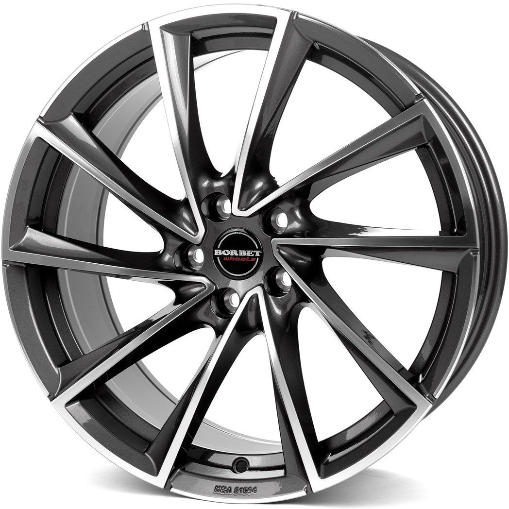 Borbet VTX - grafit lesteny 8 18 5x108 ET45
