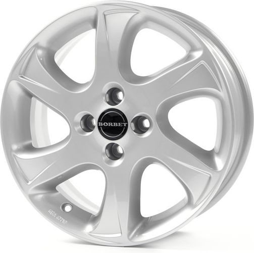 Borbet TC - briliantovo strieborny 6.5 16 4x108 ET27