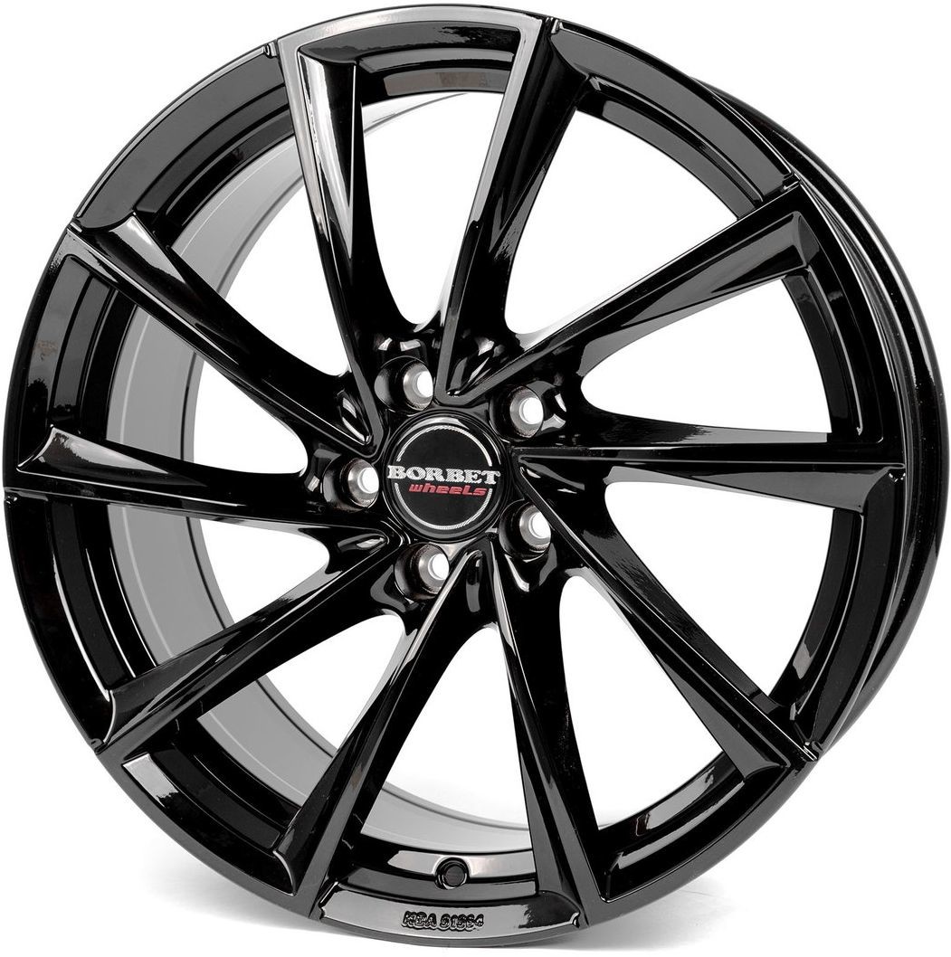 Borbet VTX - cierny leskly 8 18 5x112 ET37