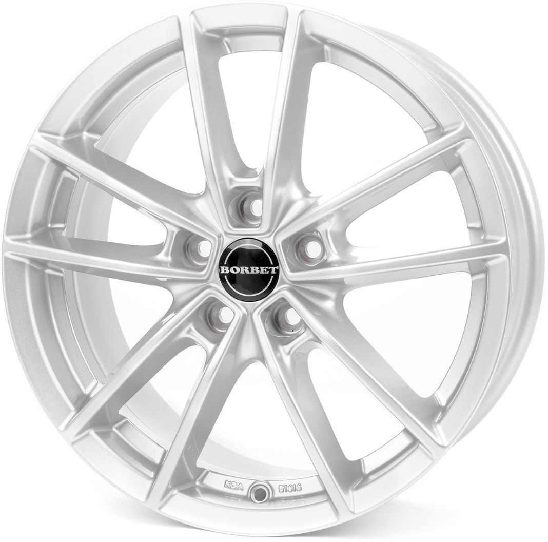 Borbet W - kristalovo strieborny 7 17 5x114.3 ET50