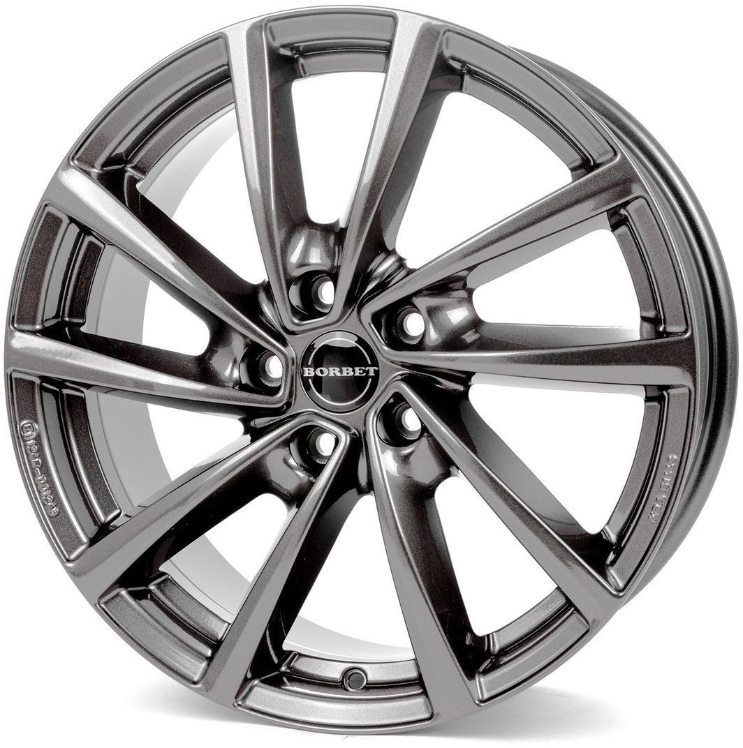 Borbet V - mistral antrazit leskly 7 17 5x112 ET49