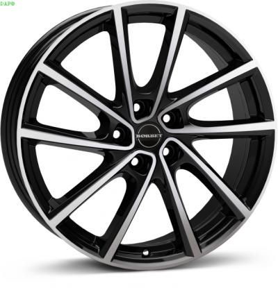 Borbet V - cierno lesteny leskly 7 19 5x112 ET43