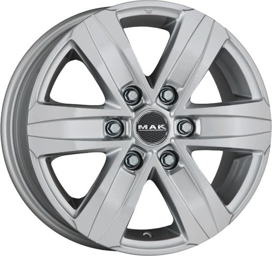 Mak STONE6 farba: SILVER 7.5 17 6x130 ET60