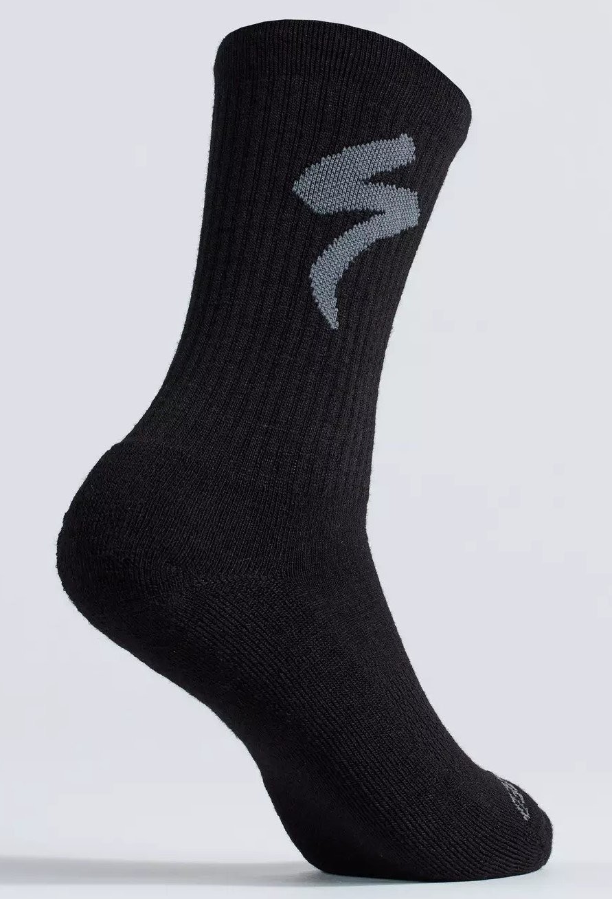 Specialized Merino Midweight Tall Logo Socks S