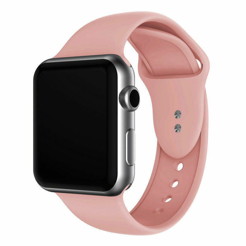 eses Silikónový remienok pre Apple Watch - Ružový S, M, L, 42mm/44mm/45mm/49mm