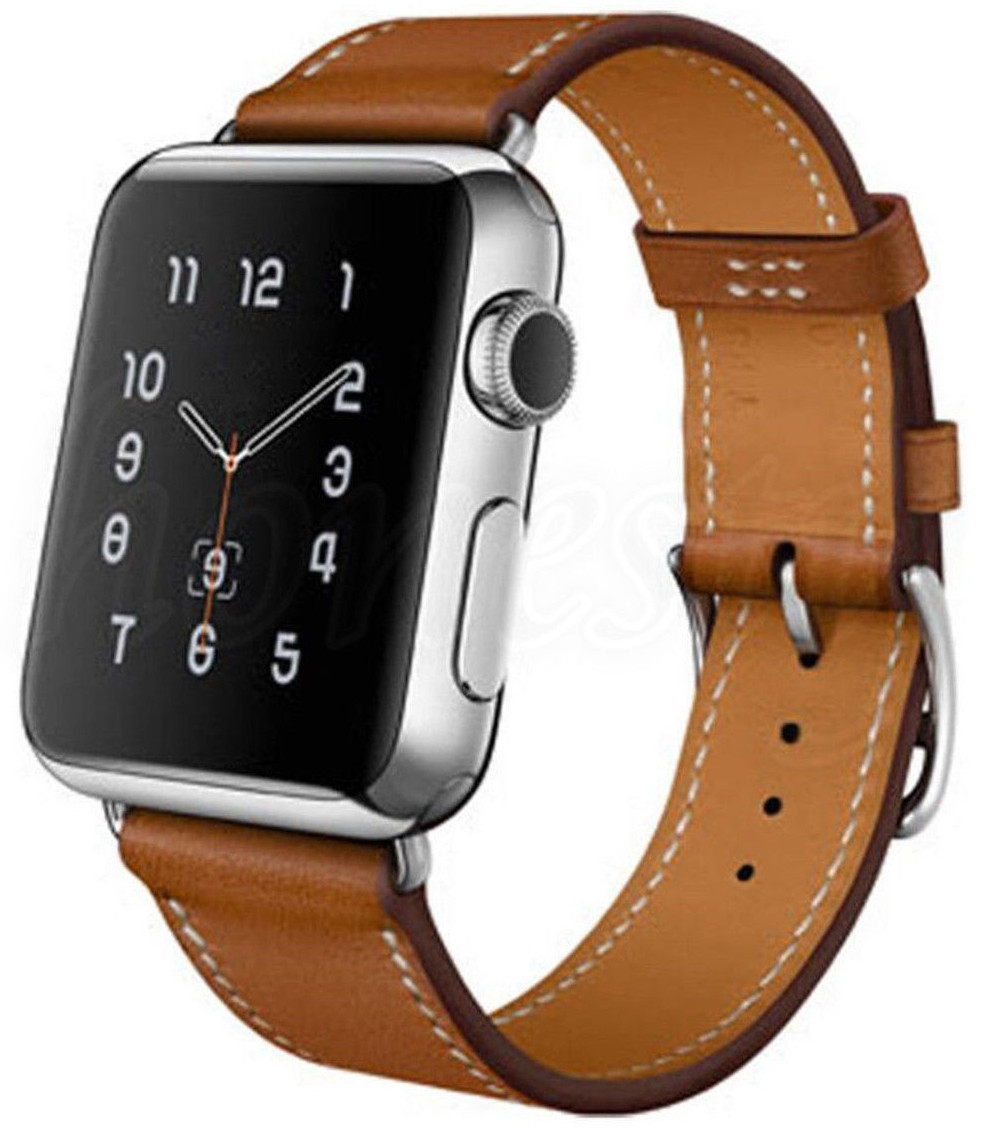 eses Kožený remienok 38mm/40mm/41mm pre Apple Watch - S gravírovaním 