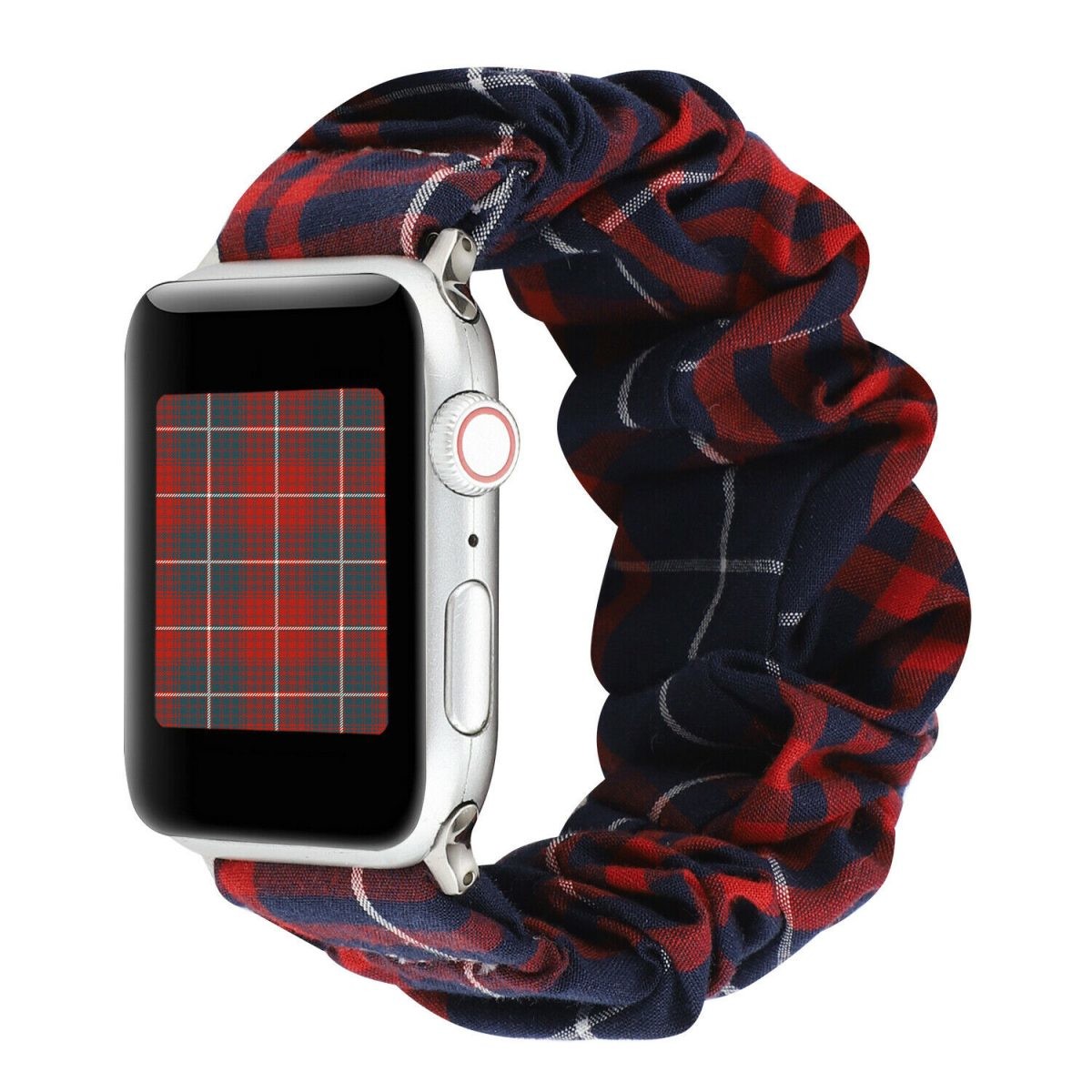 eses Elastický remienok pre Apple Watch - Károvaný, 42mm/44mm/45mm/49mm
