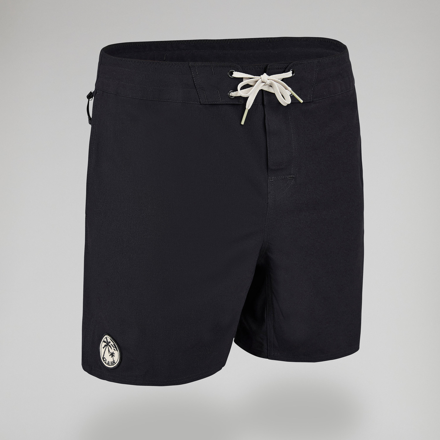 Pánske boardové šortky 500 Good Black 17