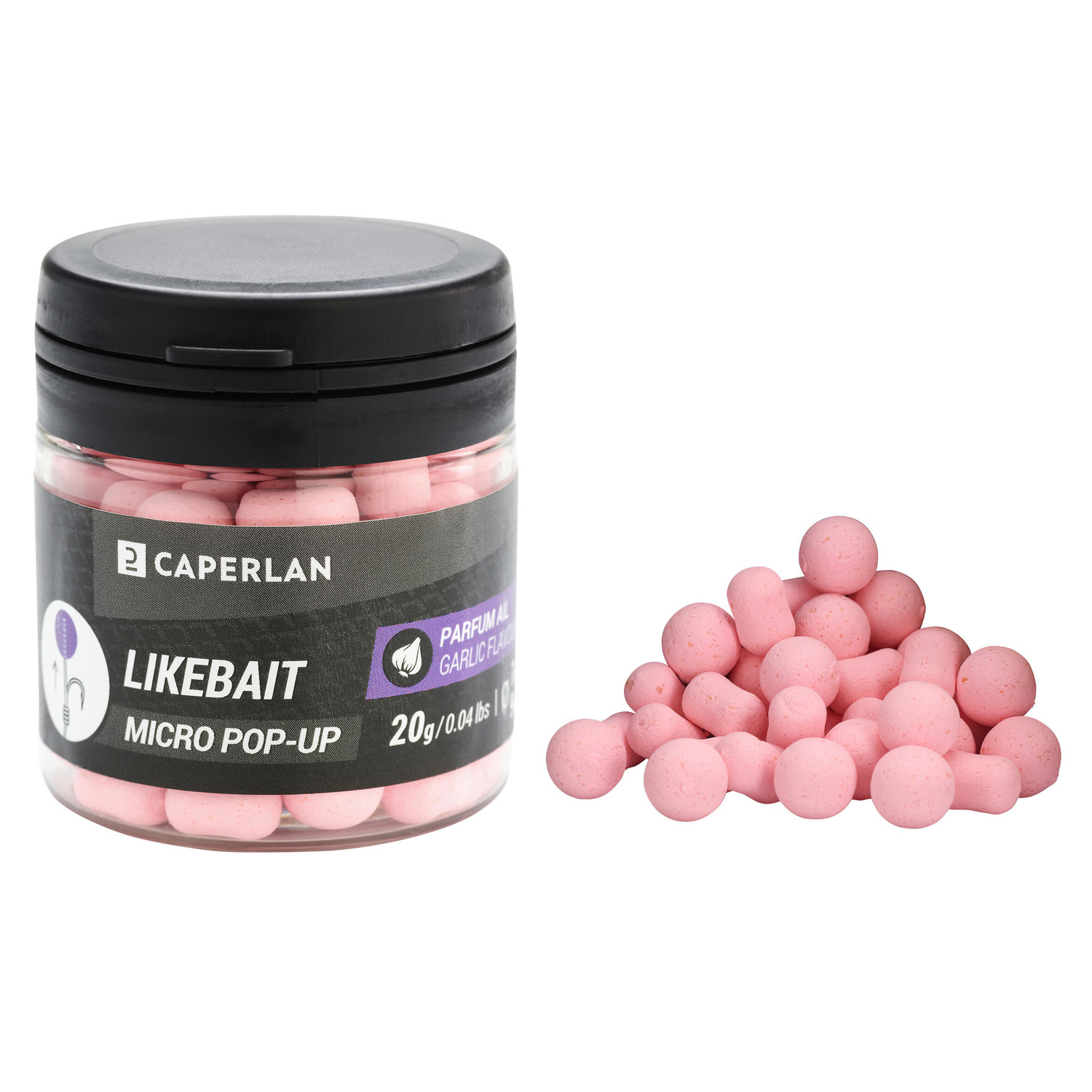 Plávajúce mikroboilies Likebait pop up cesnak 20 g
