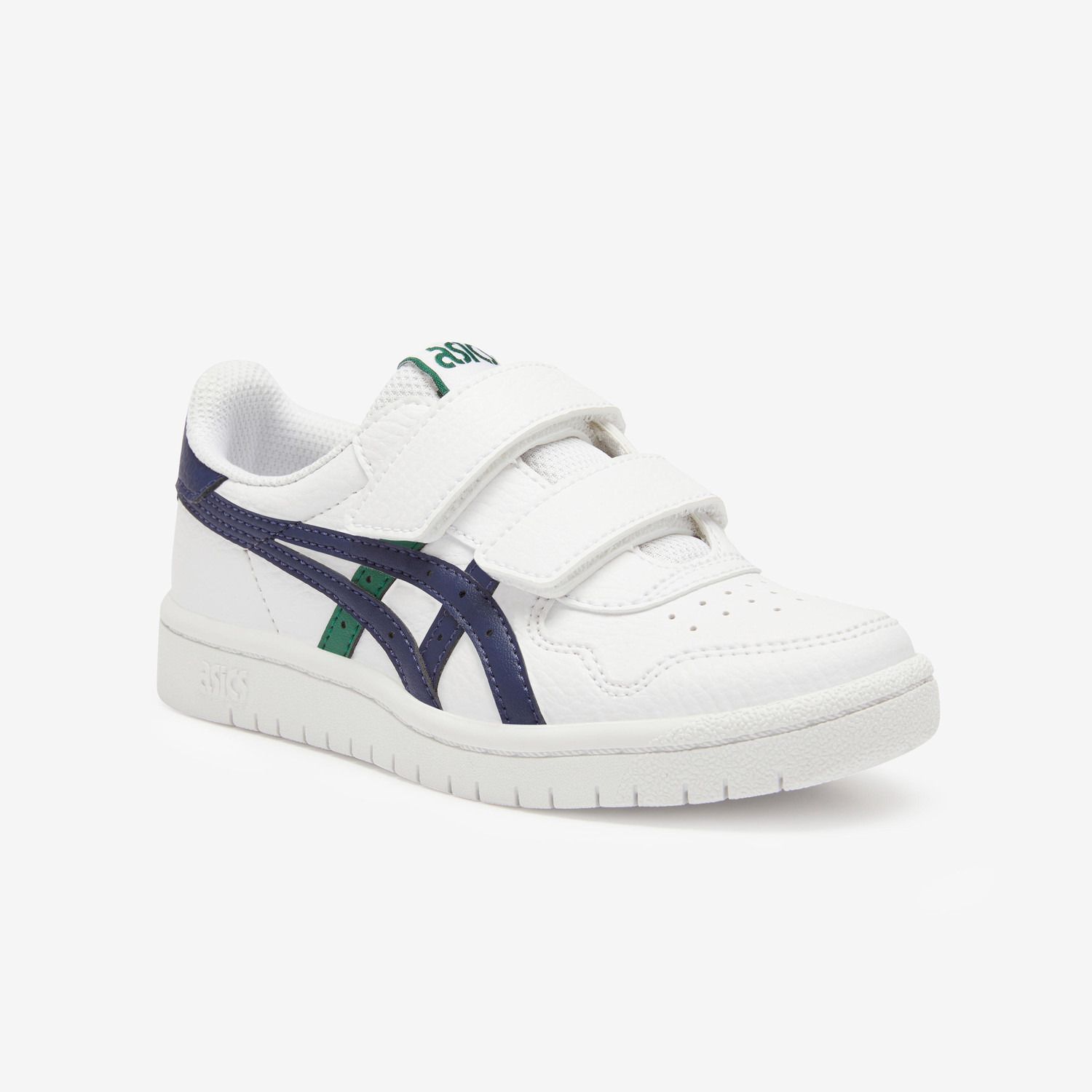 Detská obuv Asics Japan na suchý zips modro-zelená