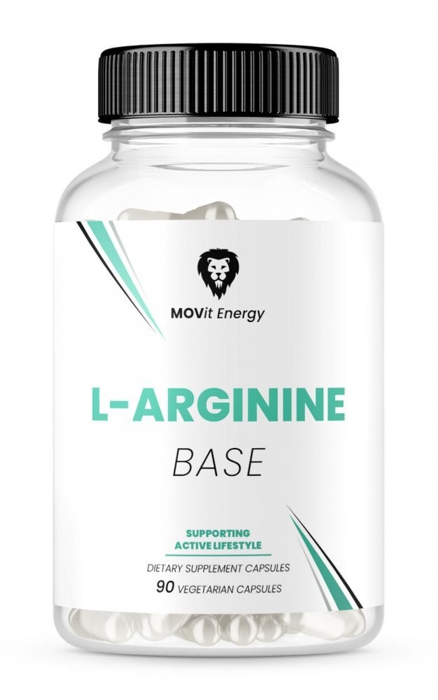 L-Arginín base MOVit Energy 90 kapsúl