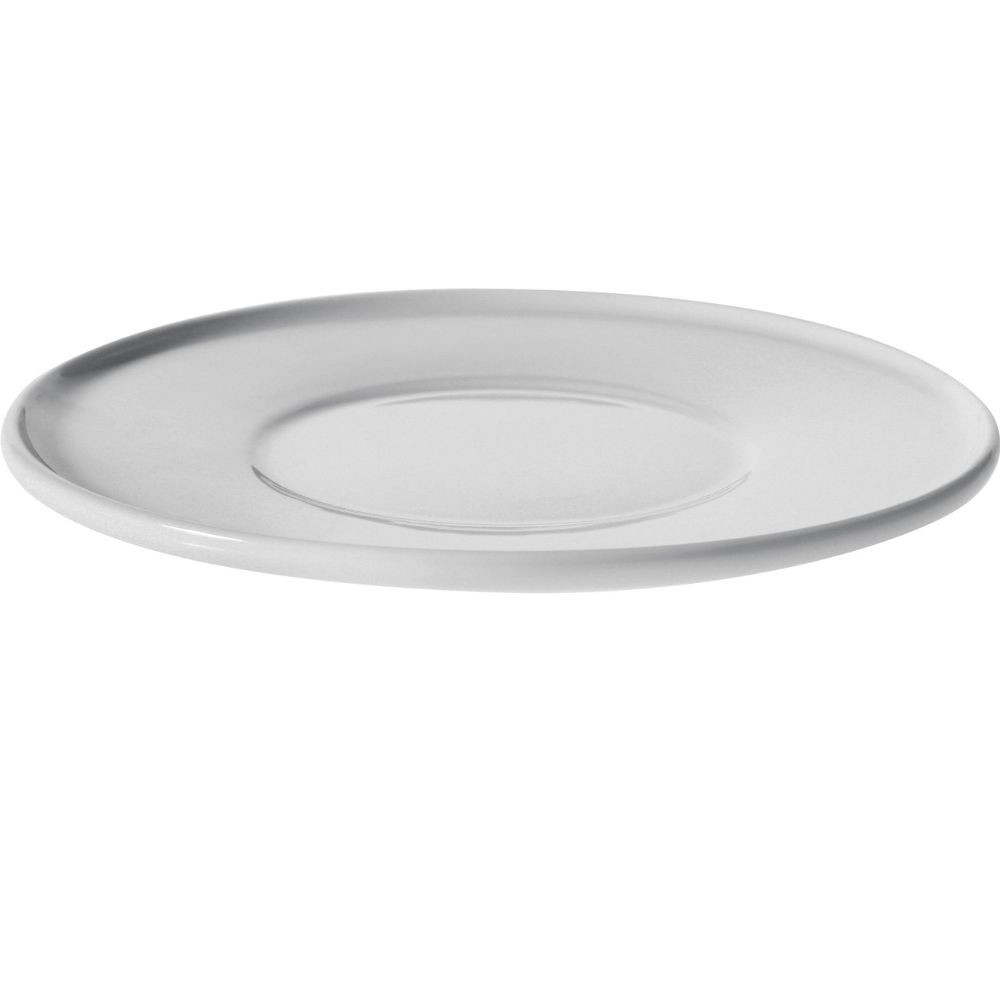 Podšálka pre moka šálka PLATEBOWLCUP Alessi 12 cm biely