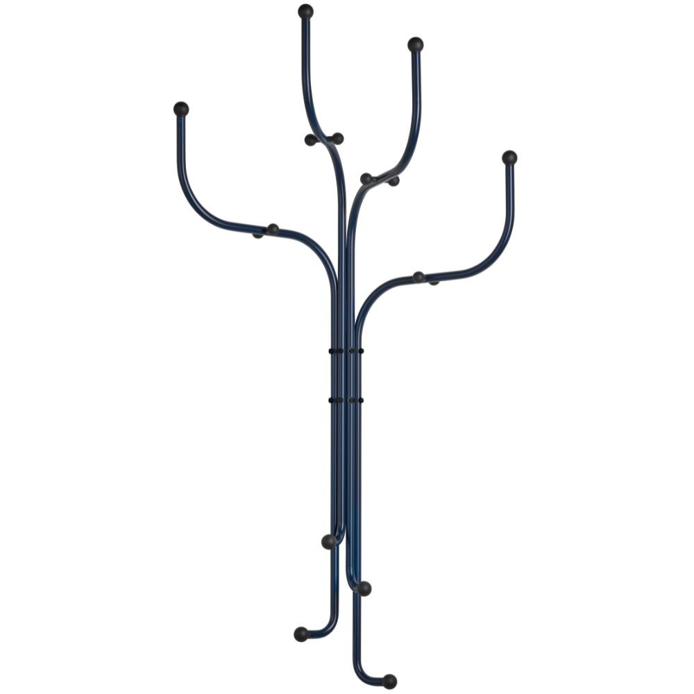 Nástenný vešiak COAT TREE 104 cm, tmavo modrá, oceľ, Fritz Hansen