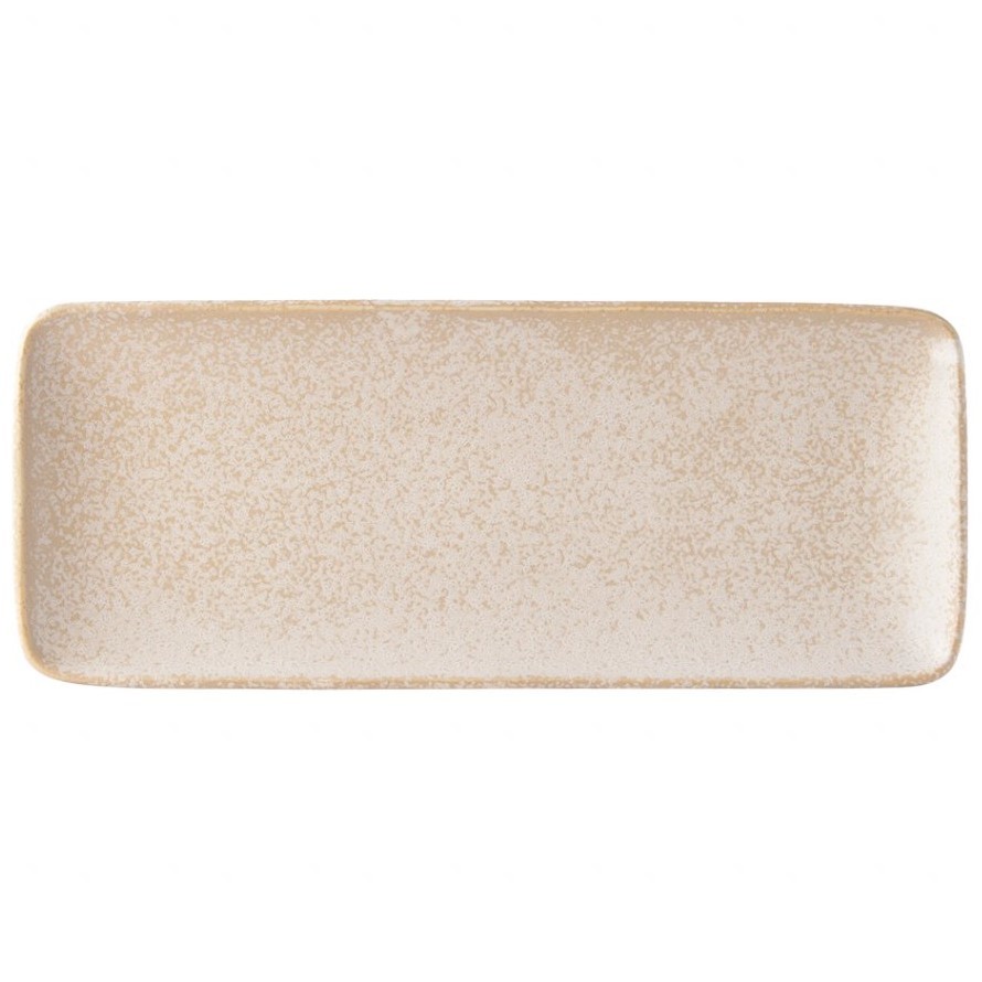 Servírovací tanier BB BLACK 29,5 x 12 cm, obdĺžnik, čierna, MIJ