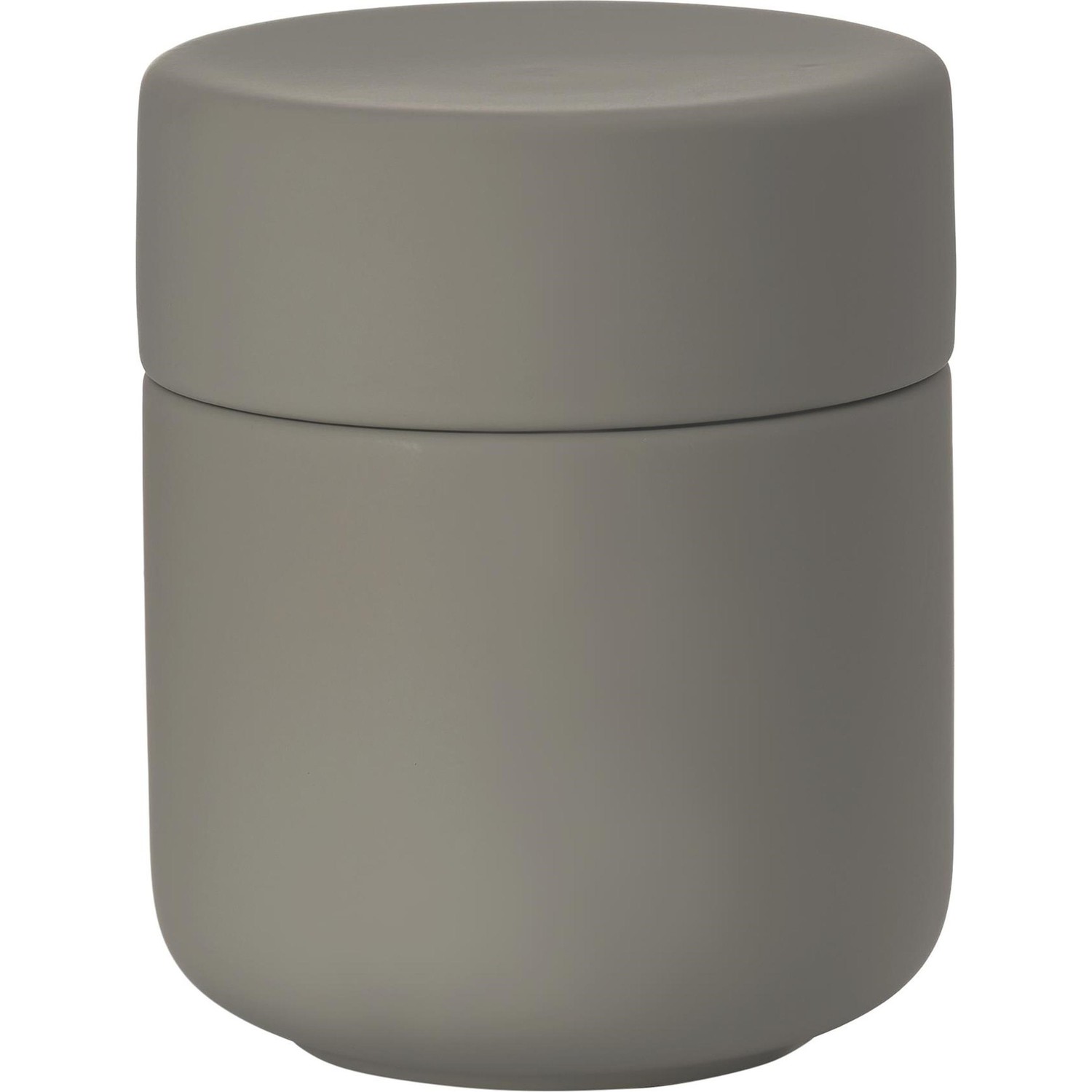 Úložná dóza s vekom UME 10 cm, taupe, keramika, Zone Denmark