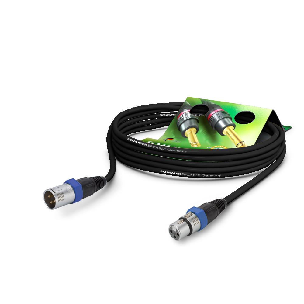 Sommer Cable MC Carbokab, Black, 1,00m