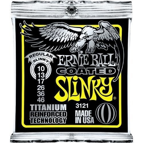 Ernie Ball Coated Slinky Titanium Regular.010-.046