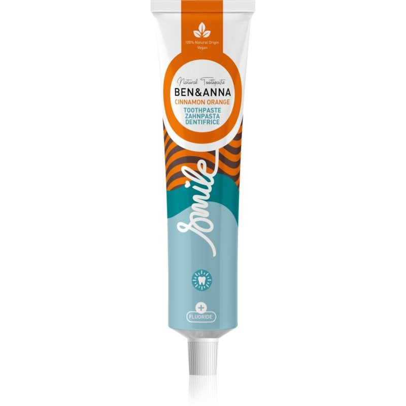 BEN&ANNA Toothpaste Cinnamon Orange prírodná zubná pasta 75 ml