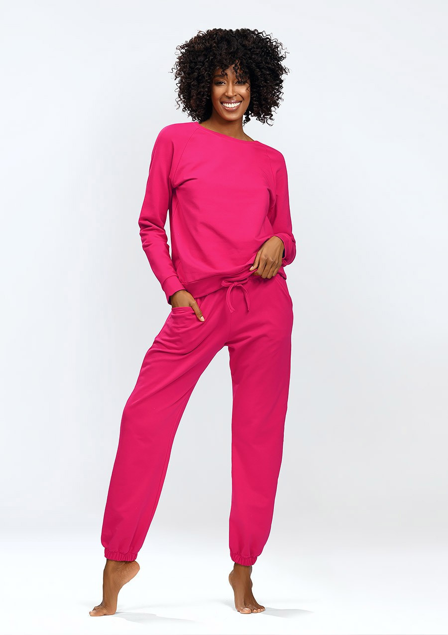 DKaren Set Wenezja Raspberry XS