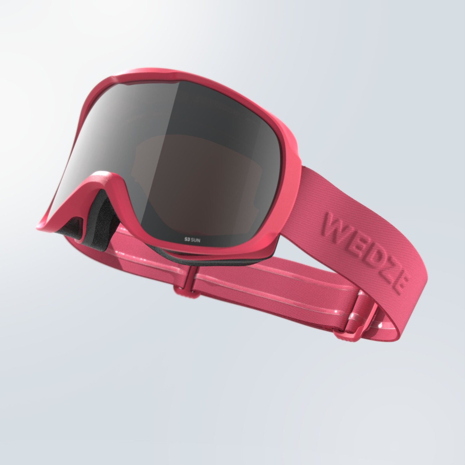 Lyžiarske/snowboardové okuliare G 500 S3 do jasného počasia ružové