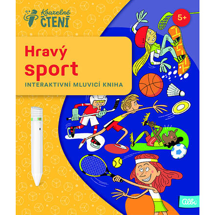 Albi Kúzelné čítanie Kniha Hravý šport CZ