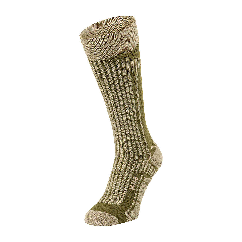 Podkolienky M-Tac Coolmax 75% Long - olivové-coyote, 43-46