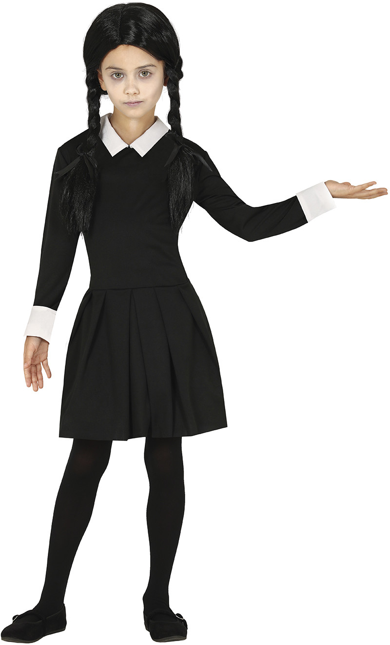 Guirca Detský kostým - Wednesday Addams Veľkosť - deti: L