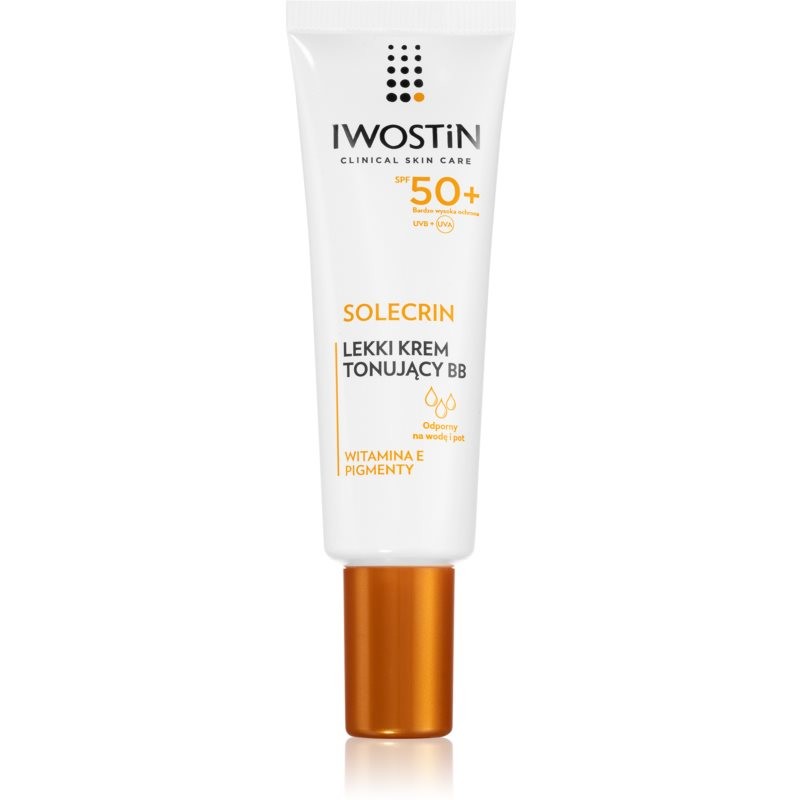 Iwostin Solecrin ľahký tónovací fluid SPF 50+ 30 ml