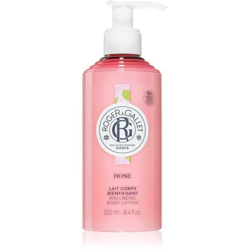 Roger & Gallet Rose parfumované telové mlieko pre ženy 250 ml